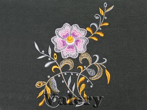 Веточка (бесплатно) | Machine embroidery design