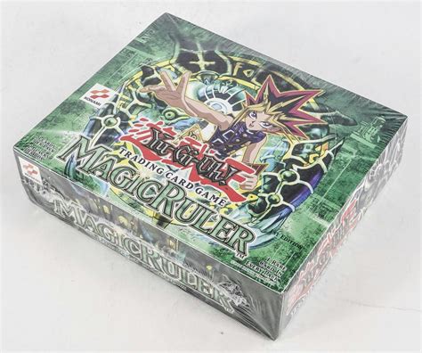 Upper Deck Yu Gi Oh Magic Ruler Aka Spell 1st Edition Booster Box 24 Pack Mrl Ex Mt Da