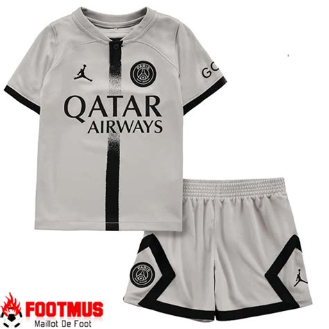 Achat Nouveau Maillot De Foot Psg Enfant Exterieur 20222023 Pas Chere