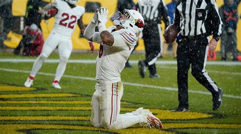 James Conner Scores Twice As Cardinals Top Steelers In Messy Affair Fox News