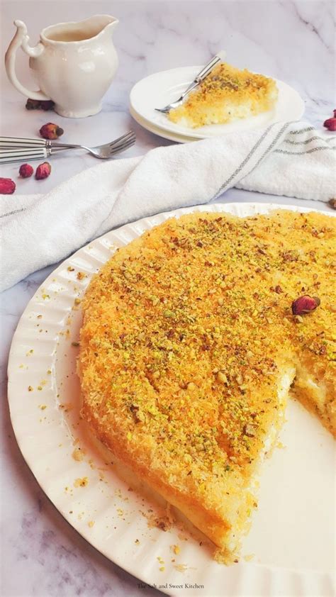 Knafeh Recipe The Salt And Sweet Kitchen Recipe Traditional