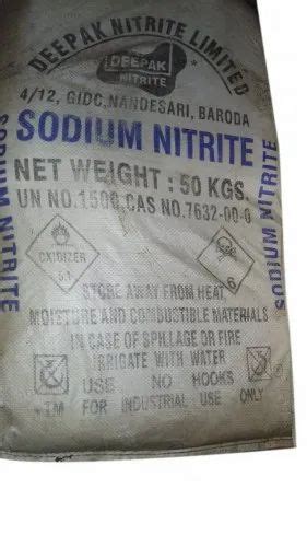 Sodium Nitrite Powder Packaging Type Plastic Bag At Rs 140 Kg In New