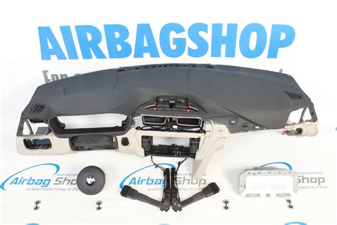 Airbag Set Dashboard M Black Beige BMW 3 Serie F30 F31 F34 2011 2019