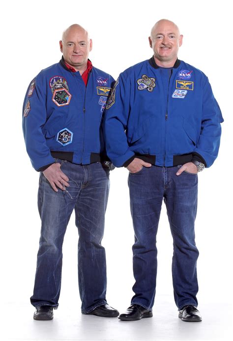 Scott And Mark Kelly Astronauts