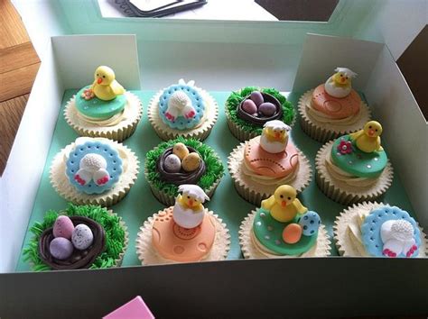 Easter Cupcakes Decorated Cake By Claire Cakesdecor