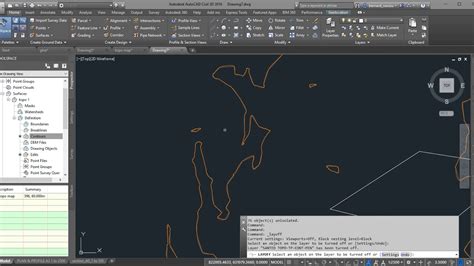 Fundamental Of Civil 3D Part 4 Create Surface Using 3D Polylines YouTube