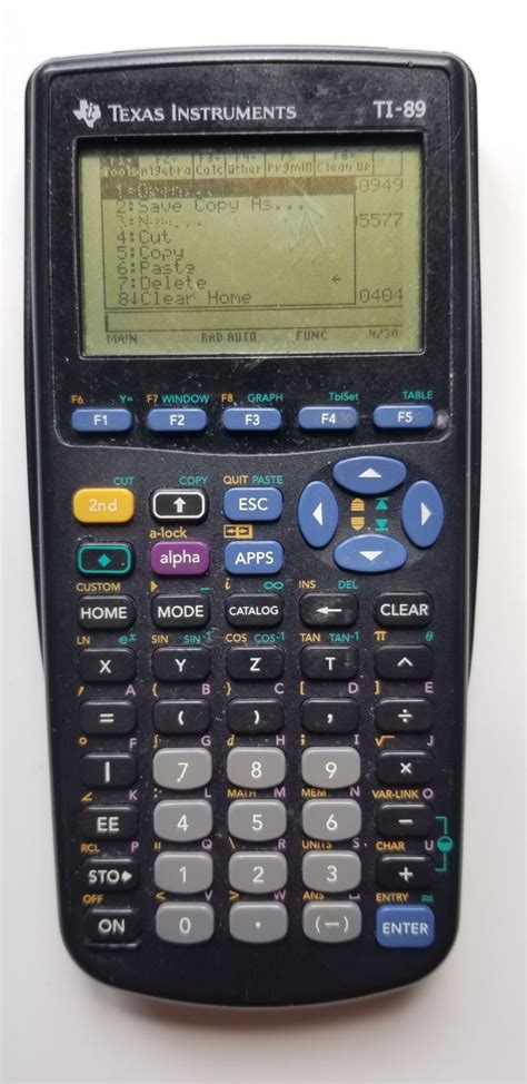 Ti 89 Graphing Calculator On Mercari Graphing Calculator Graphing Calculator