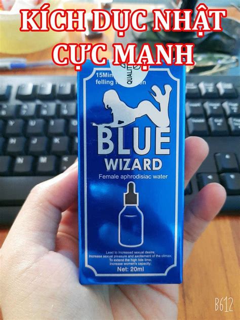 Thuốc kích dục Blue Wizard 20 ml thuốc kích dục nữ cực mạnh