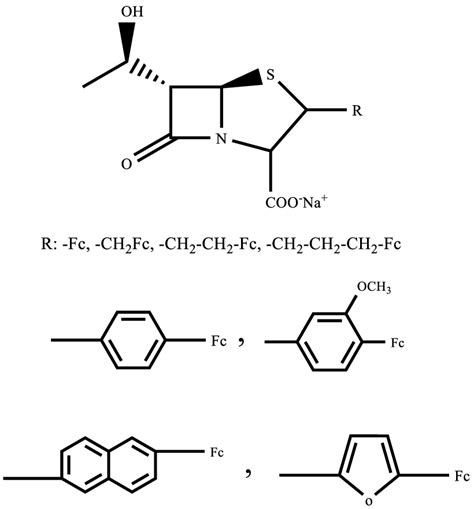 Chemical structures of some antibacterial agents Bohua Long and... | Download Scientific Diagram