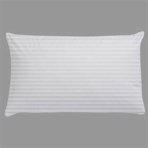 ABS Microfiber White Pillow For Home And Hotel Shape Rectangular At