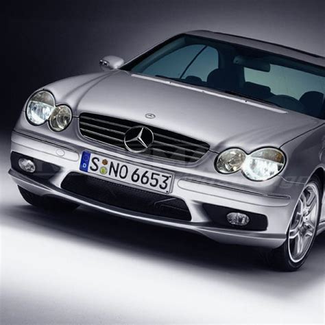 Amg Front Bumper Mercedes Benz Clk Coupe W Original Amg Spoiler