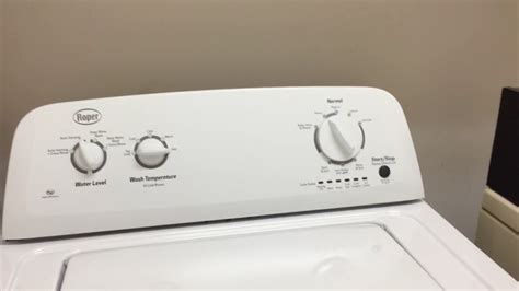 Whirlpoolroper High Efficiency Top Load Washer How To Get Hot Tap