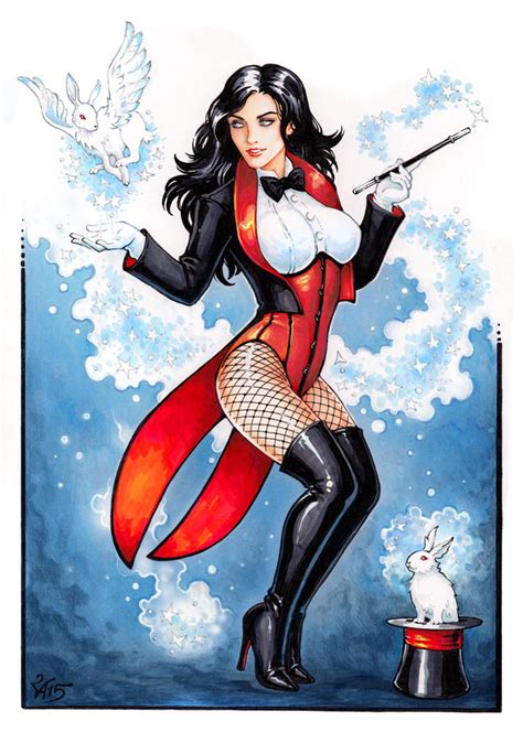 Zatanna By Candra On Deviantart