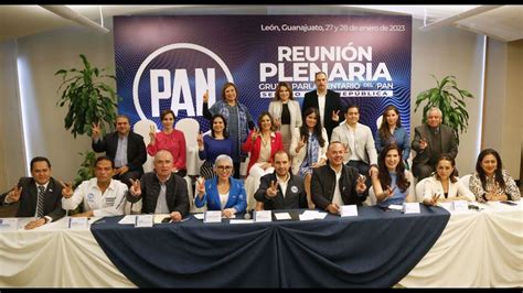 Conferencia De Las Y Los Senadores Del Gppan En El Marco De La Reuni N