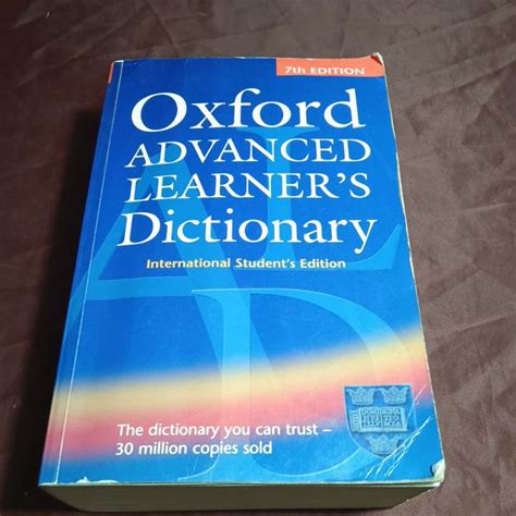 Oxford ADVANCED LEARNER S Dictionary Shopee Thailand