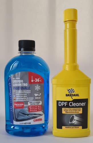 Additivo Pulitore Rigenera Filtro FAP Bardahl DPF Cleaner Omaggio