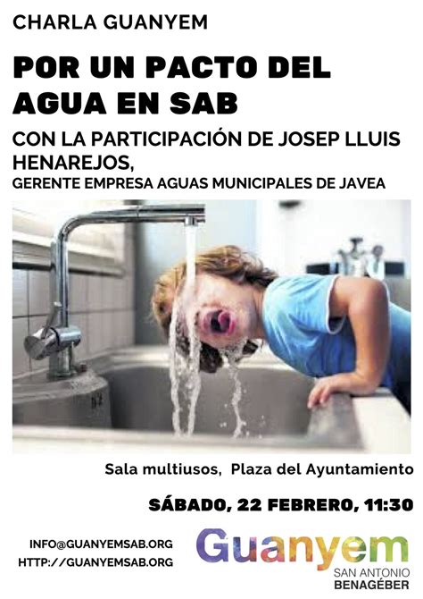 Por Un Pacto Del Agua En Nuestro Municipio Guanyemsab