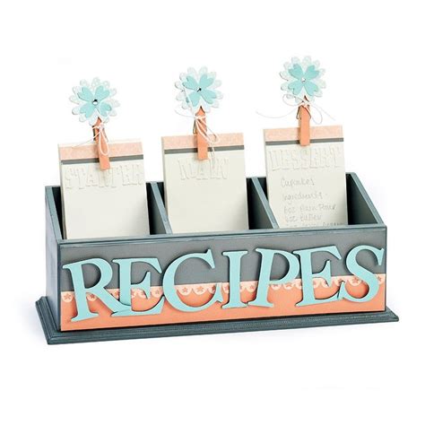 Recipe Card Holder Recipe Card Holders, Recipe Cards, Paper Projects ...