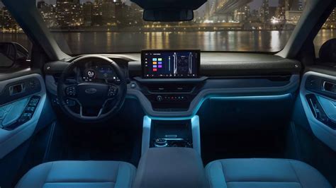 2025 Ford Explorer Interior Features & Dimensions - Jim Burke Ford