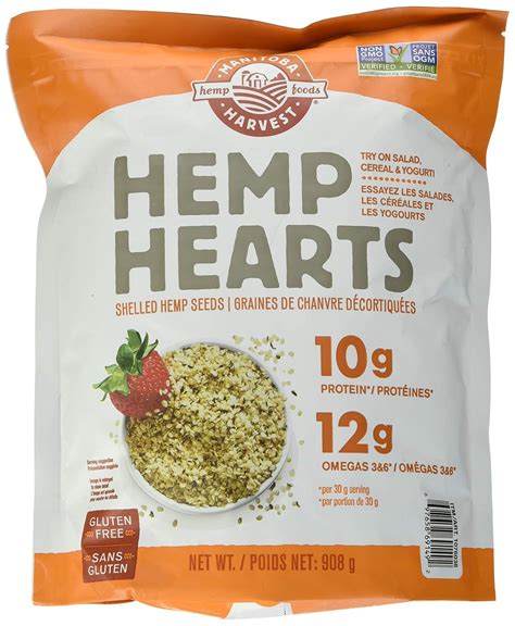 Manitoba Harvest Hemp Hearts Shelled Hemp Seeds Non Gmo Gluten Free Kosher