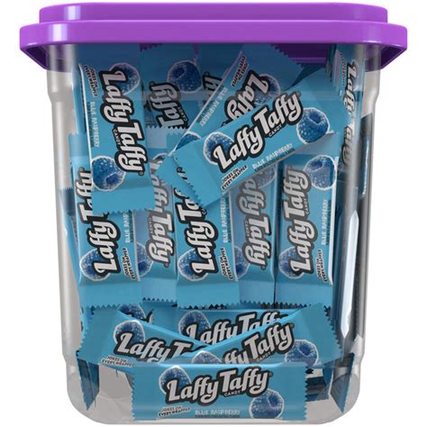 Laffy Taffy Blue Raspberry Candy Mini Bar 3 Oz All City Candy