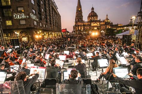 Ofrece Orquesta Filarmónica de Jalisco concierto al aire libre