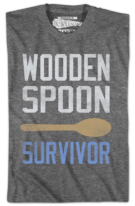 Wooden Spoon Survivor T Shirt