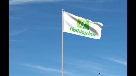 Holiday Inn Flag Waving In The Wind Youtube