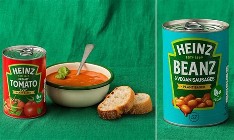 Heinz Launches Vegan Versions Of Its Cream Of Tomato Soup And Baked Beans With Sausages Daily