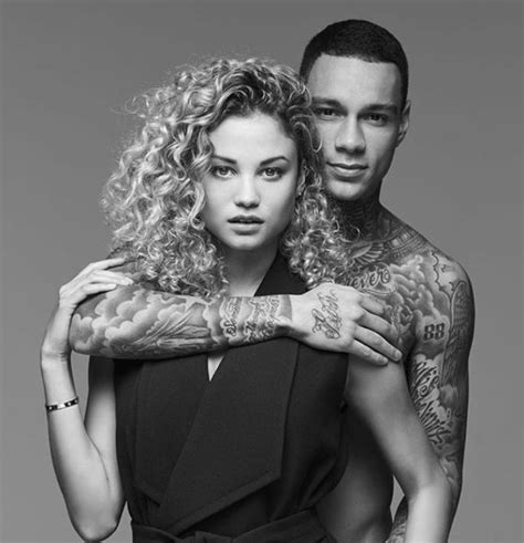 Rose Bertram And Gregory Van Der Wiel Couples Photoshoot Couple