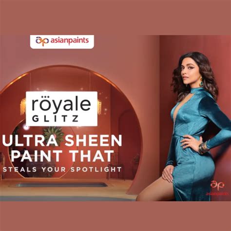 Asian Paints Royale Glitz Launches Campaign Starring Deepika Padukone