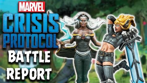 Marvel Crisis Protocol Uncanny X Men VS New Mutants Battle Report