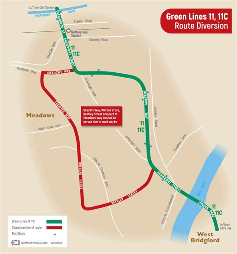 Nottingham City Transport On Twitter Works Have Begun On Wilford