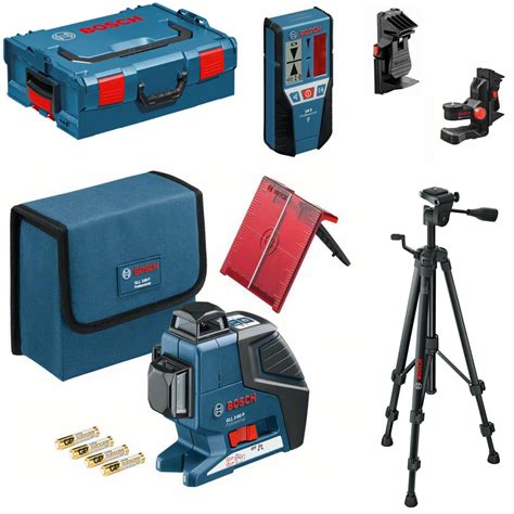 Bosch Multi Linienlaser Kreuzlinienlaser Set Gll Stativ Bt