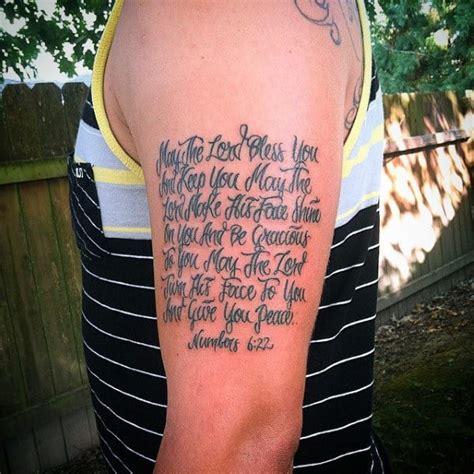 50 Bible Verse Tattoos For Men Scripture Design Ideas