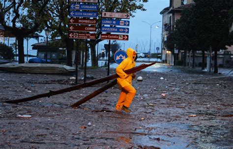 Maltempo L Emergenza Continua Il Lago Maggiore Torna A Fare Paura Il