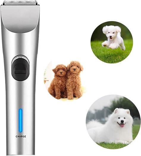 Triumilynn Dog Silent Shavers Groomer Low Noise Rechargeable Cordless