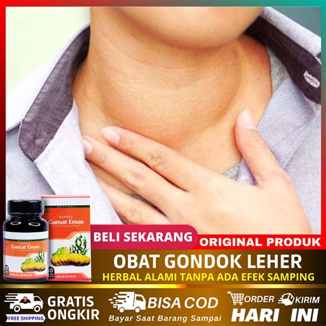 Jual Obat Benjolan Di Leher Gondok Beracun Kelenjar Tiroid Bengkak