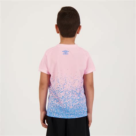 Camisa Umbro Gr Mio Outubro Rosa Infantil Futfanatics