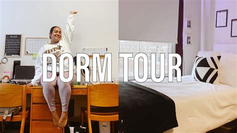 COLLEGE DORM TOUR 2021 Regis College YouTube