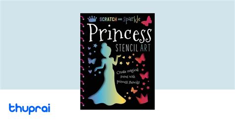 Buy Scratch And Sparkle Princess Stencil Art In Nepal Thuprai