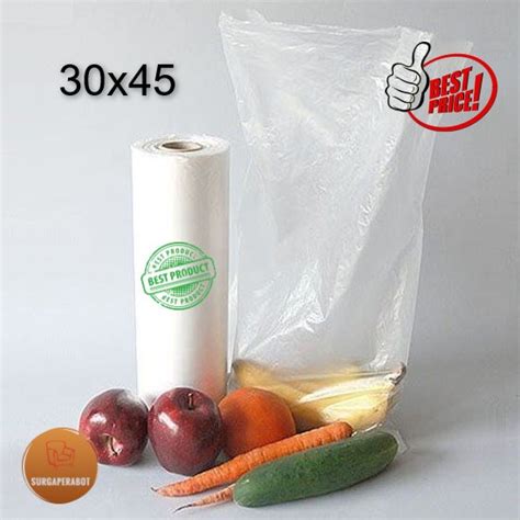 Jual Plastik Buah Hd Roll Premium Kg X Cm Supermarket Fotocopy