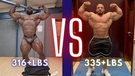 Big Ramy Vs Samson Dauda Physique Comparison Bodybuilding