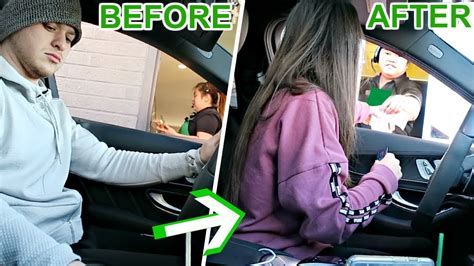 Drive Thru Person Swap Prank They Tripped Out Youtube