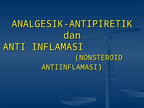 PPT Analgesik 6 DOKUMEN TIPS