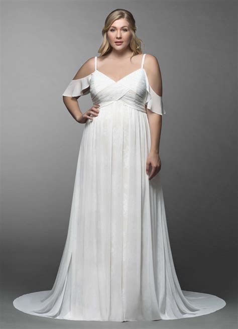 Plus Size Simple Wedding Dresses Beach Dresses Images 2022