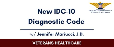 New Icd 10 Diagnostic Code Will Promote Better Care For Blast Injury Veterans Legal Help For