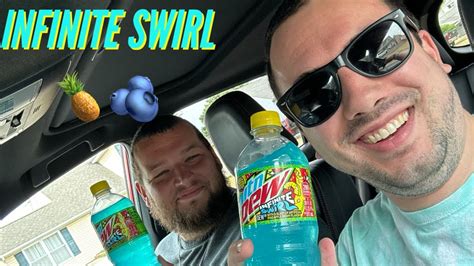 MTN DEW INFINITE SWIRL TASTE TEST YouTube