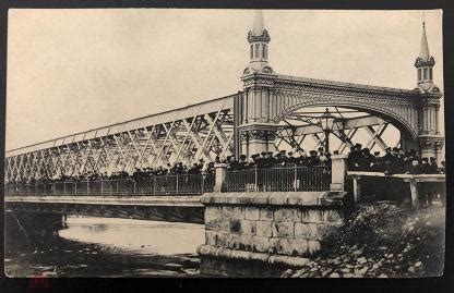 Антикварные открытки. Крымский мост. Наводнение в Москве апрель 1908 ...