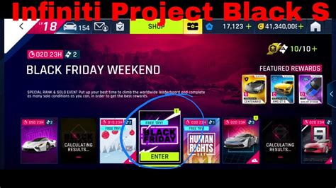 Asphalt Black Friday Weekend Infiniti Project Black S Youtube